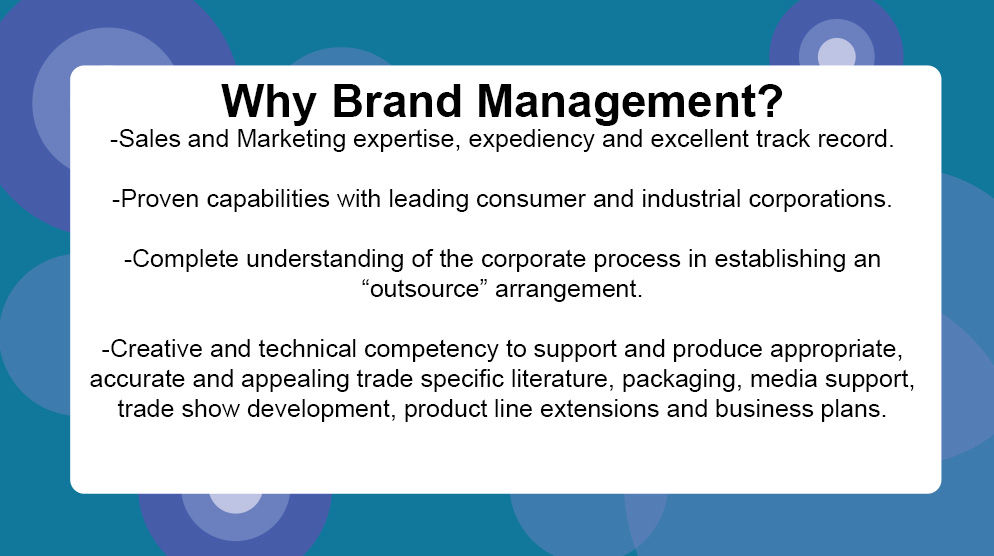 Why Brand Management?